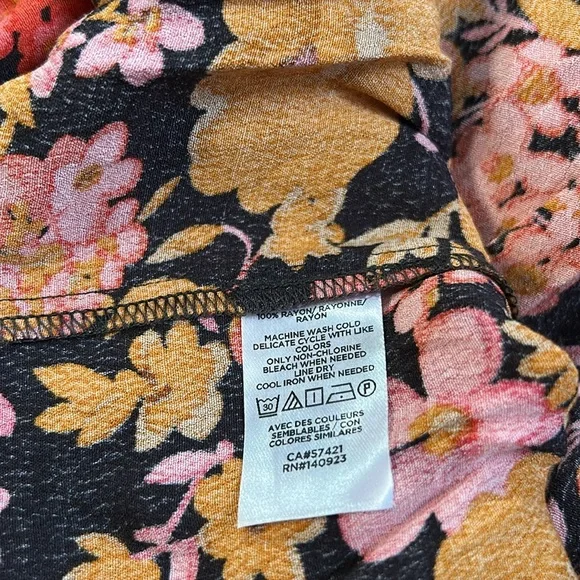 LOFT Floral Mini Dress - Picture 7 of 7